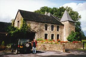 Our hotel, the Manoir de la
Motte