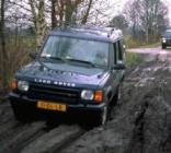 Driving a muddy lane